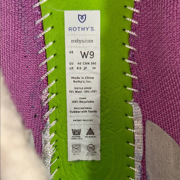 Rothy's Scuff Slippers in
Lavender - Picture 11 of 17